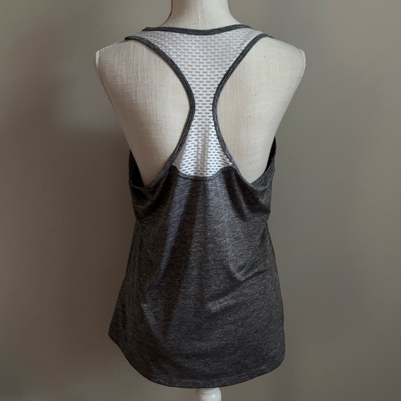 Reebok Racerback Workout Tank Gray - Picture 5 of 8